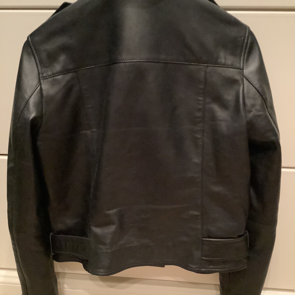 Quince Genuine Leather motorcycle jacket. - Picture 6 of 10
